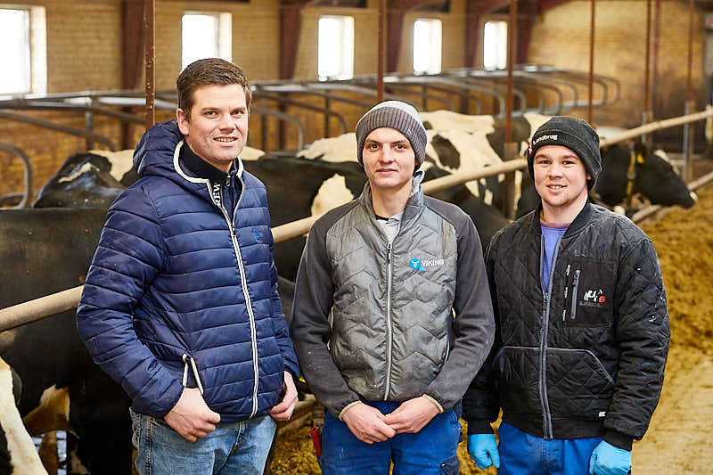 13.000 kg økologisk mælk  uden at bruge majs