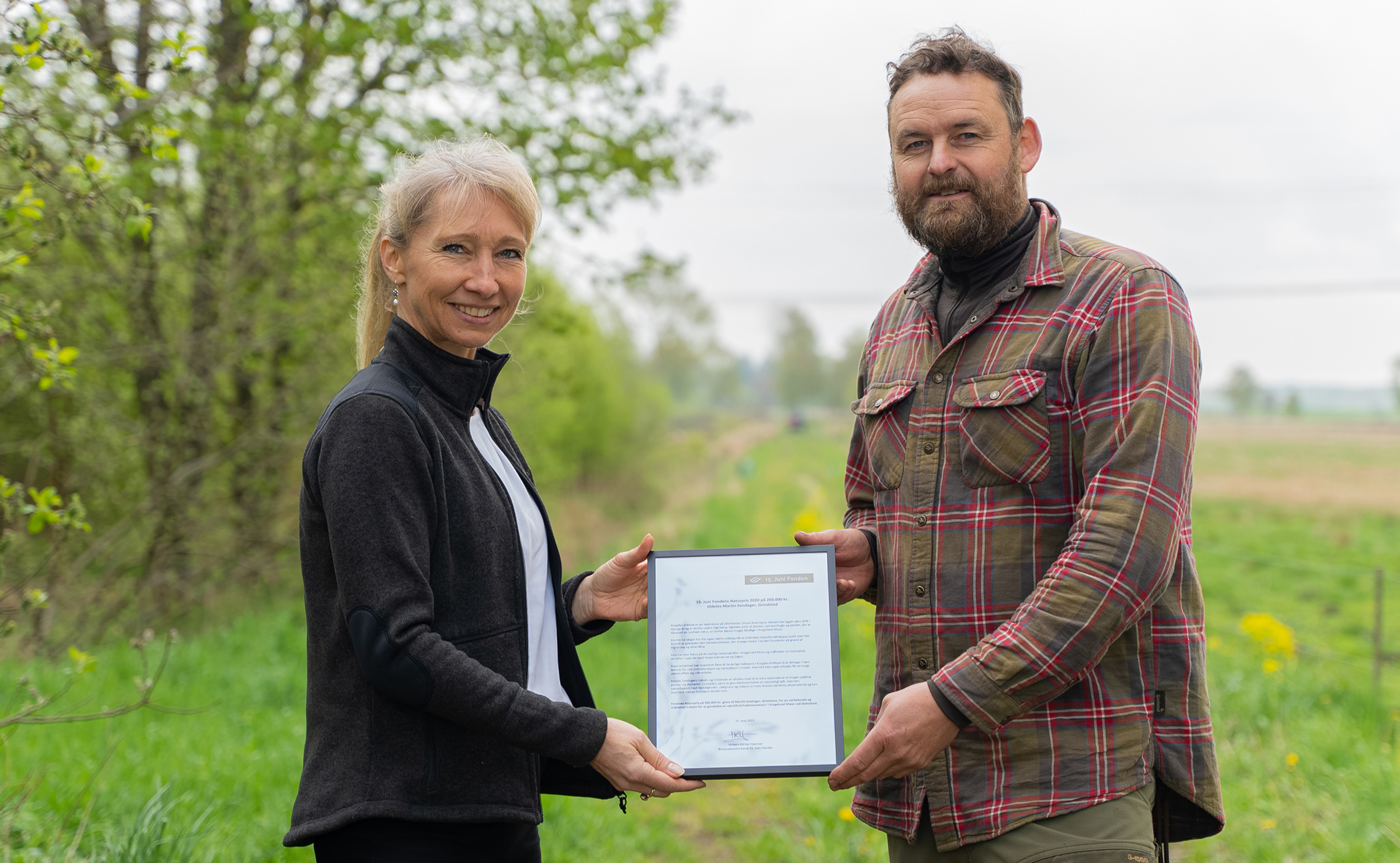 SAGRO er med til at sikre endnu en kunde en stor naturpris