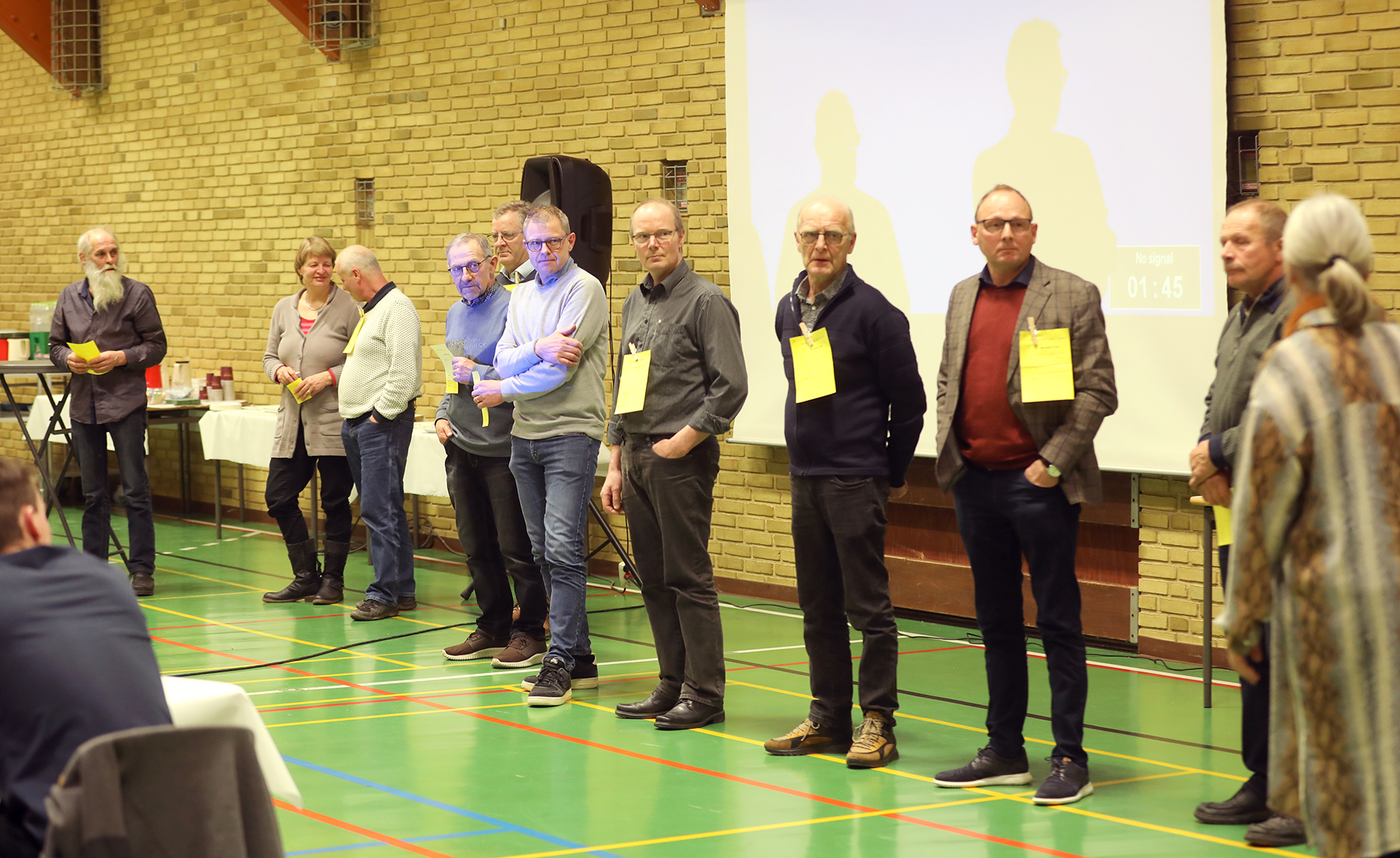 Speeddating mellem bejlere med etablering og exit i tankerne