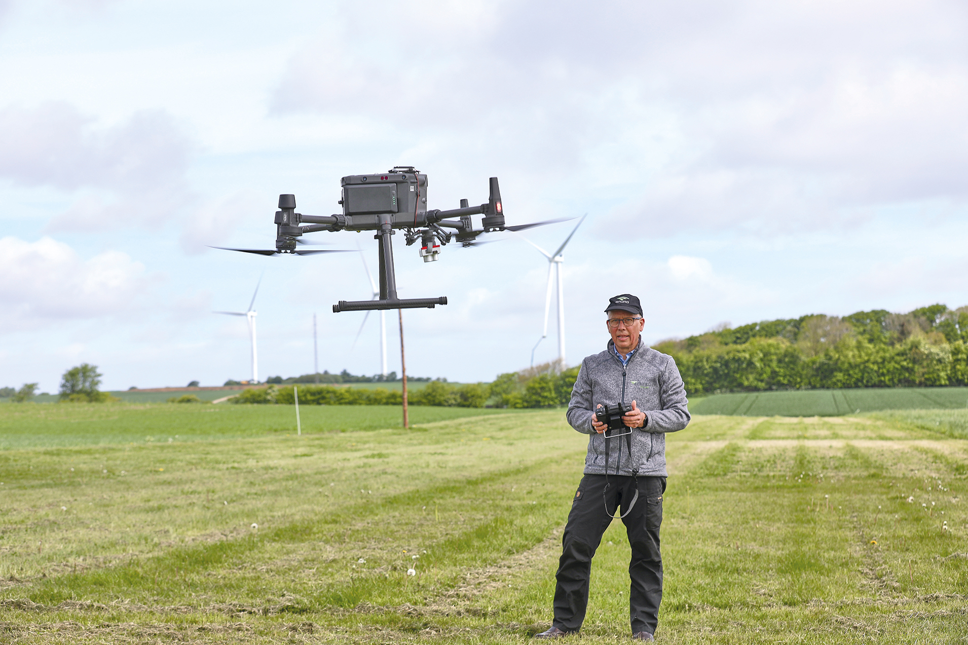 Dronen løser hele tiden nye opgaver