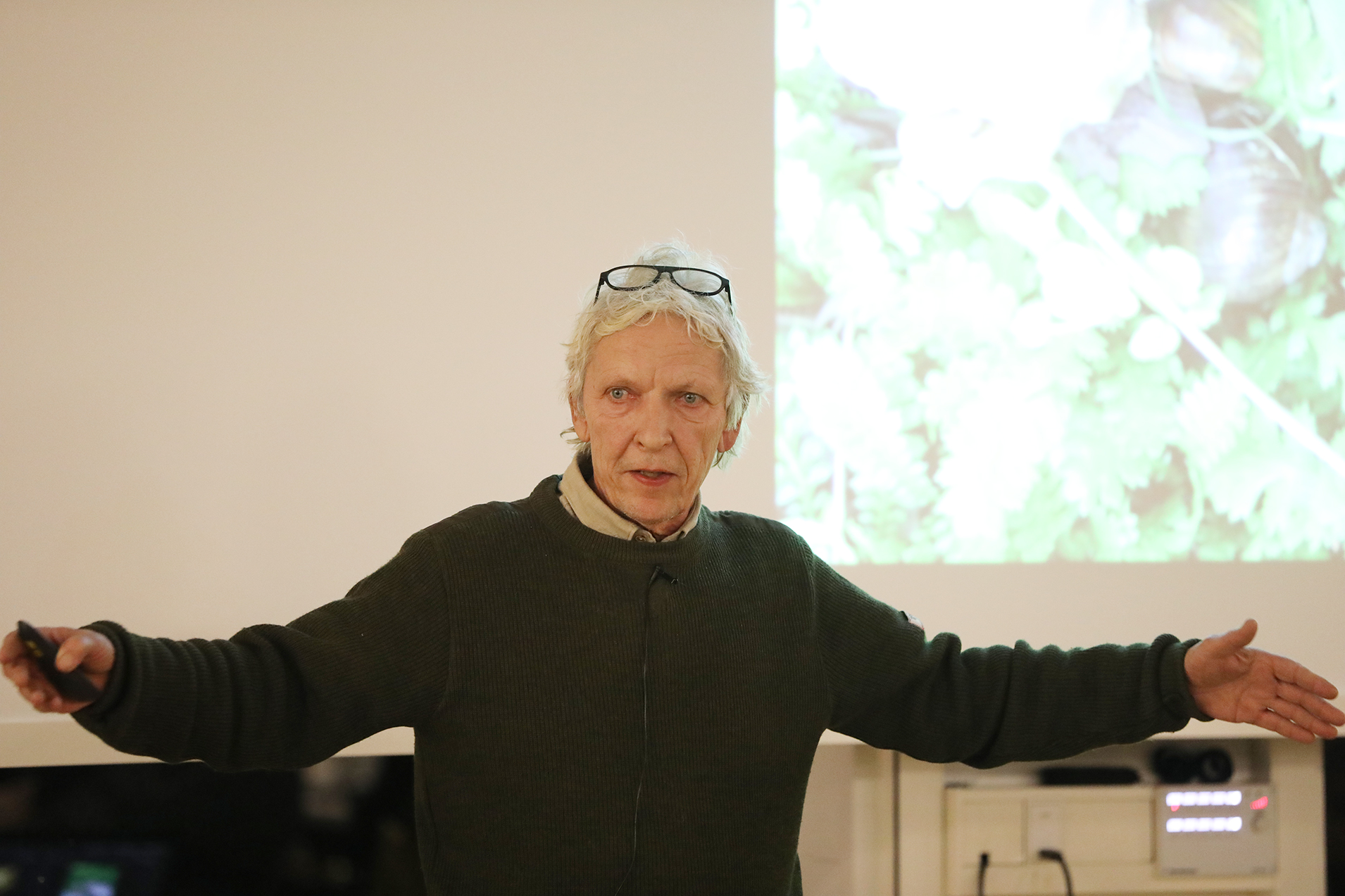 Jørgen Skouboe nedlagde publikum helt uden riffel