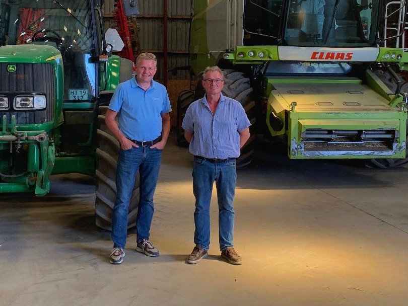 Lars Christensen kørte 250 km for SAGRO-rådgivning