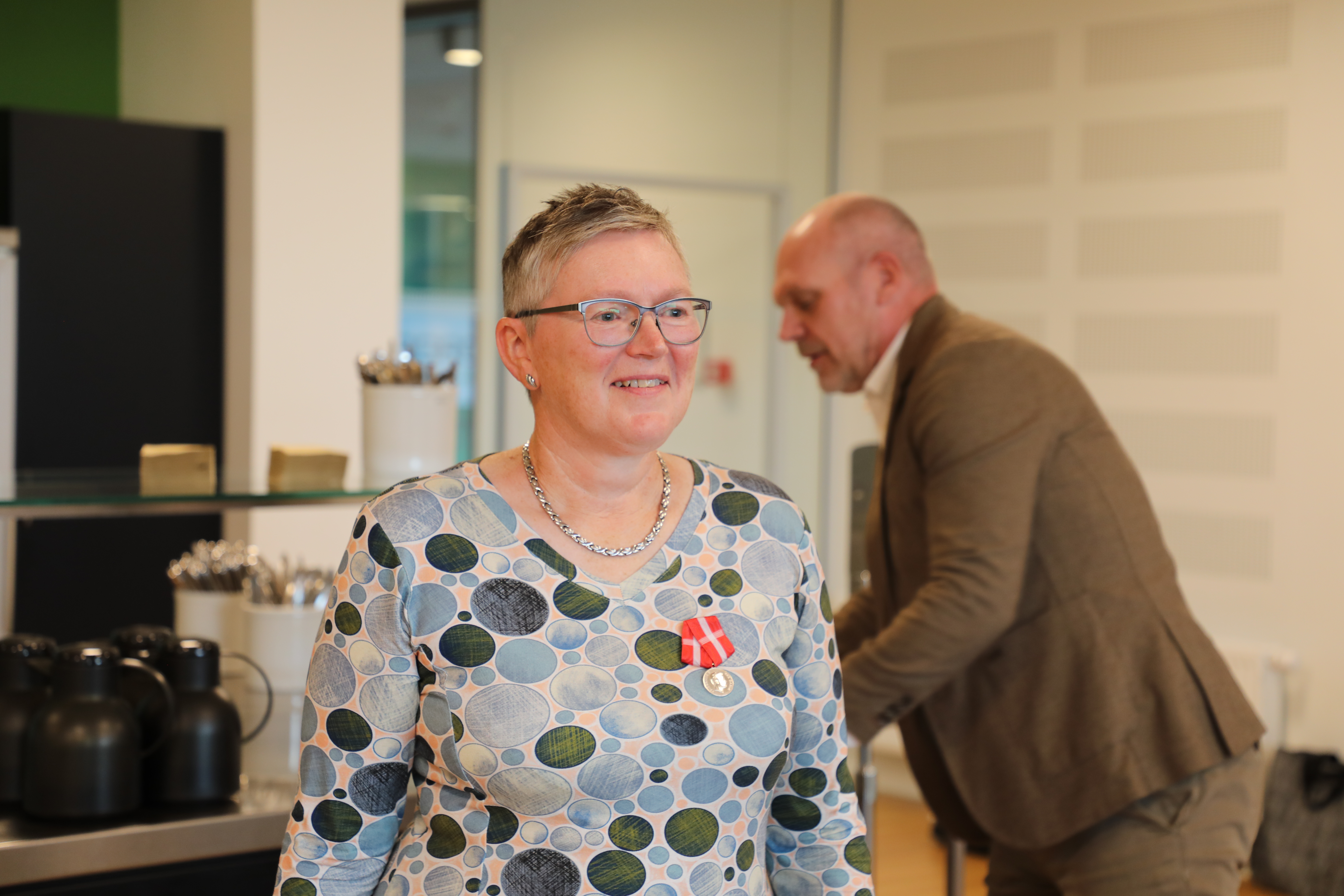 Kirsten fik historisk kongelig anerkendelse for lang og tro tjeneste ved SAGRO