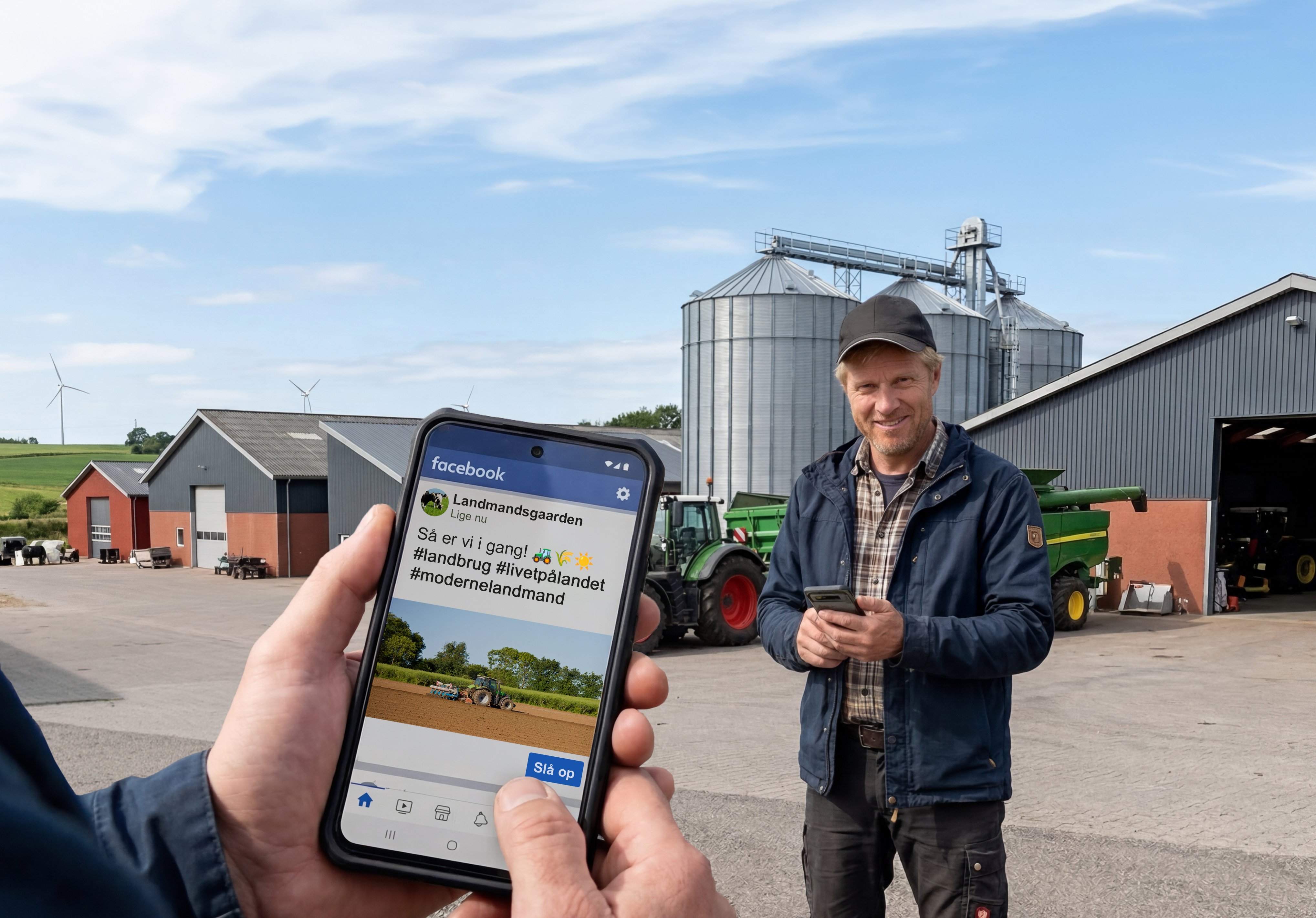 HERNING – Dit landmandsliv på nettet