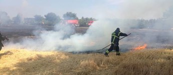 Landmænd til stor hjælp ved naturbrande