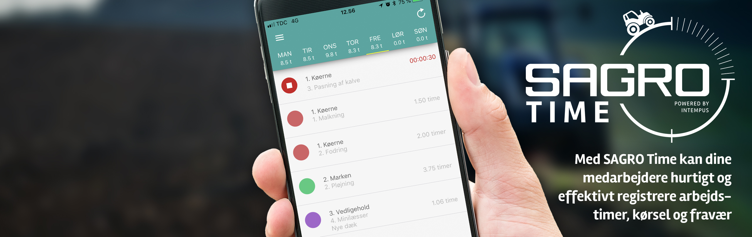 EU-"bøvl" vedtaget: Tidsregistrering bliver lovkrav - SAGRO har løsningen