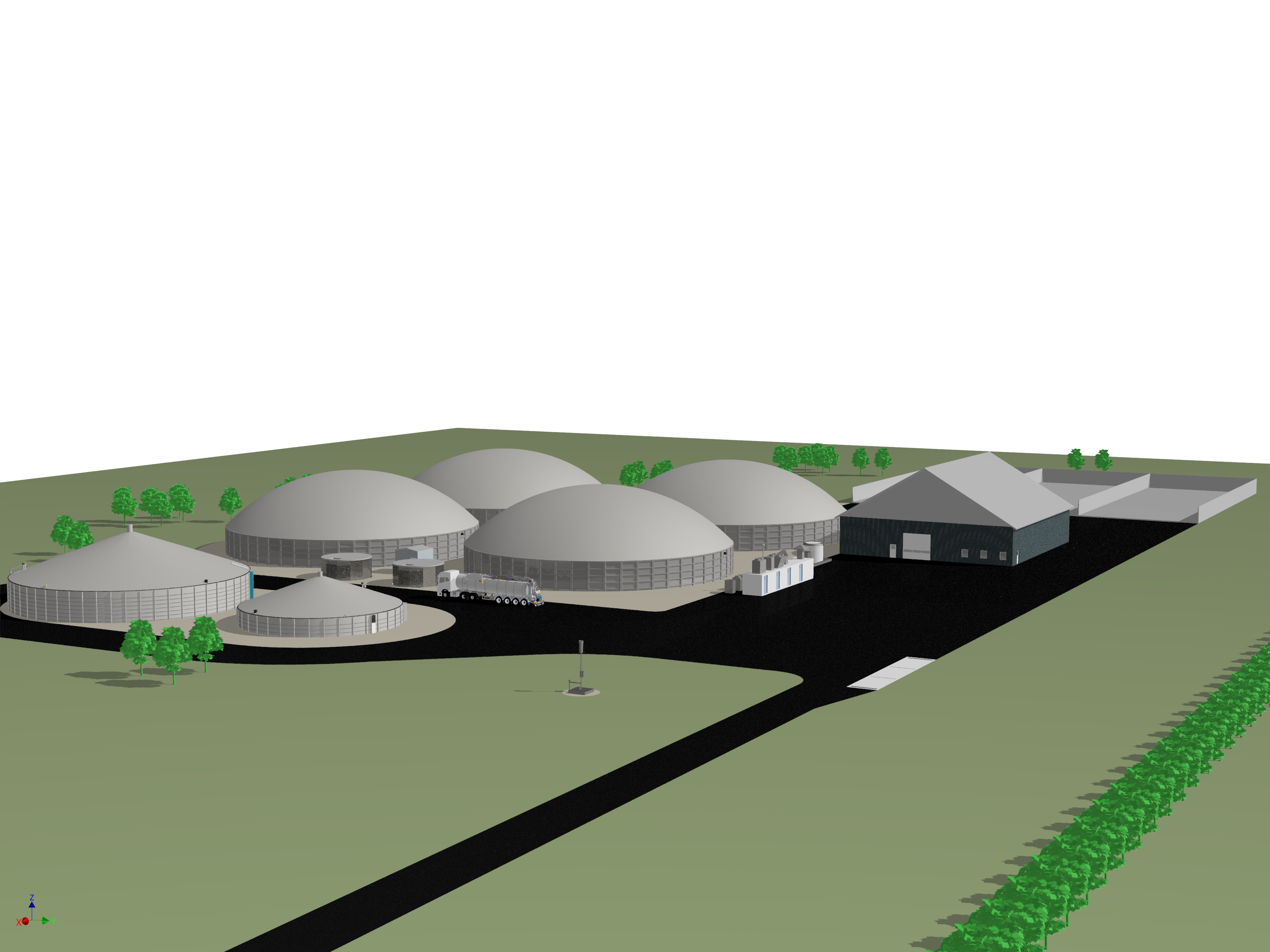 Nyt biogasanlæg holder gyllen i lokalområdet