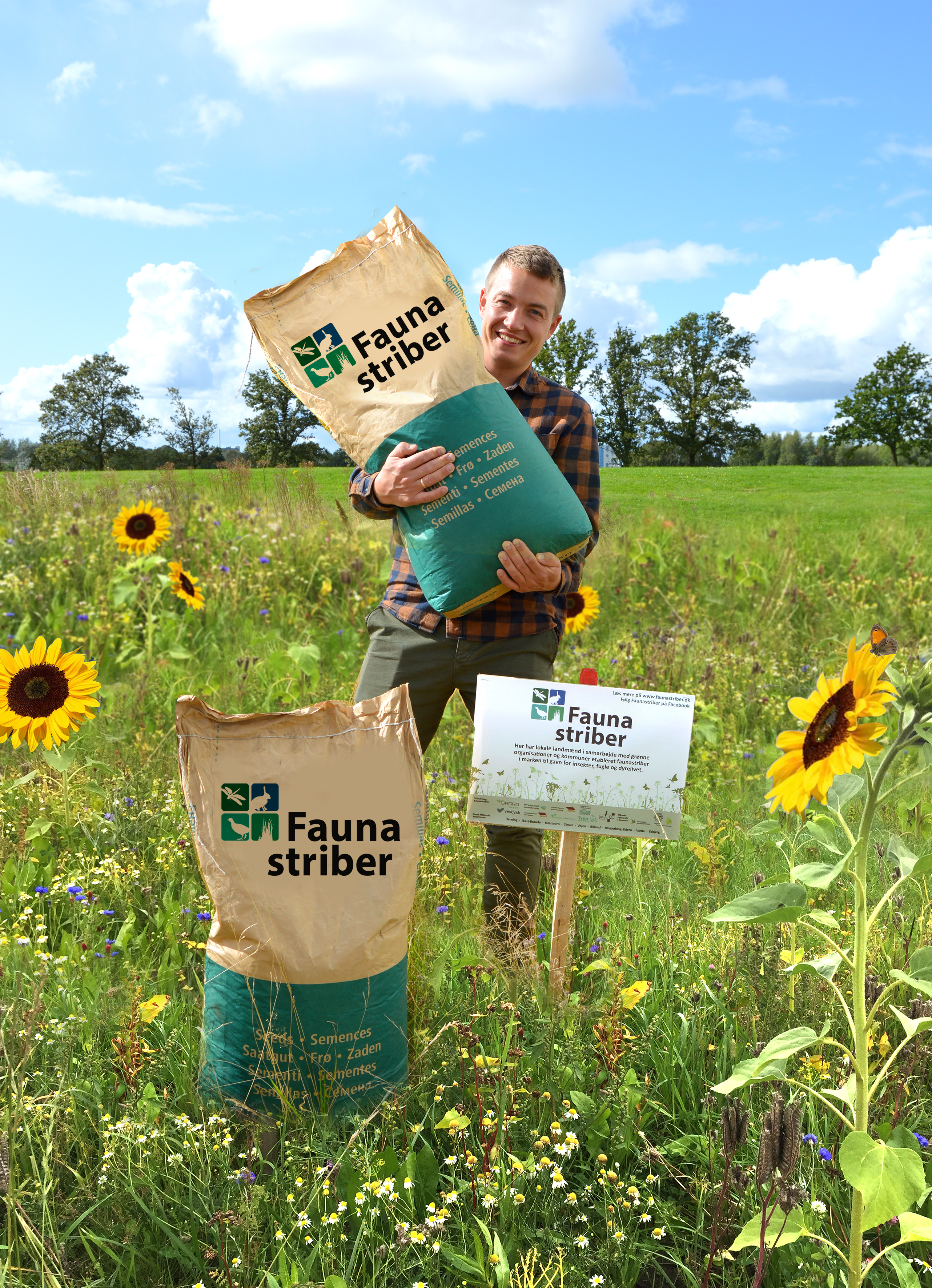 Gratis frøposer til parcelhushaven