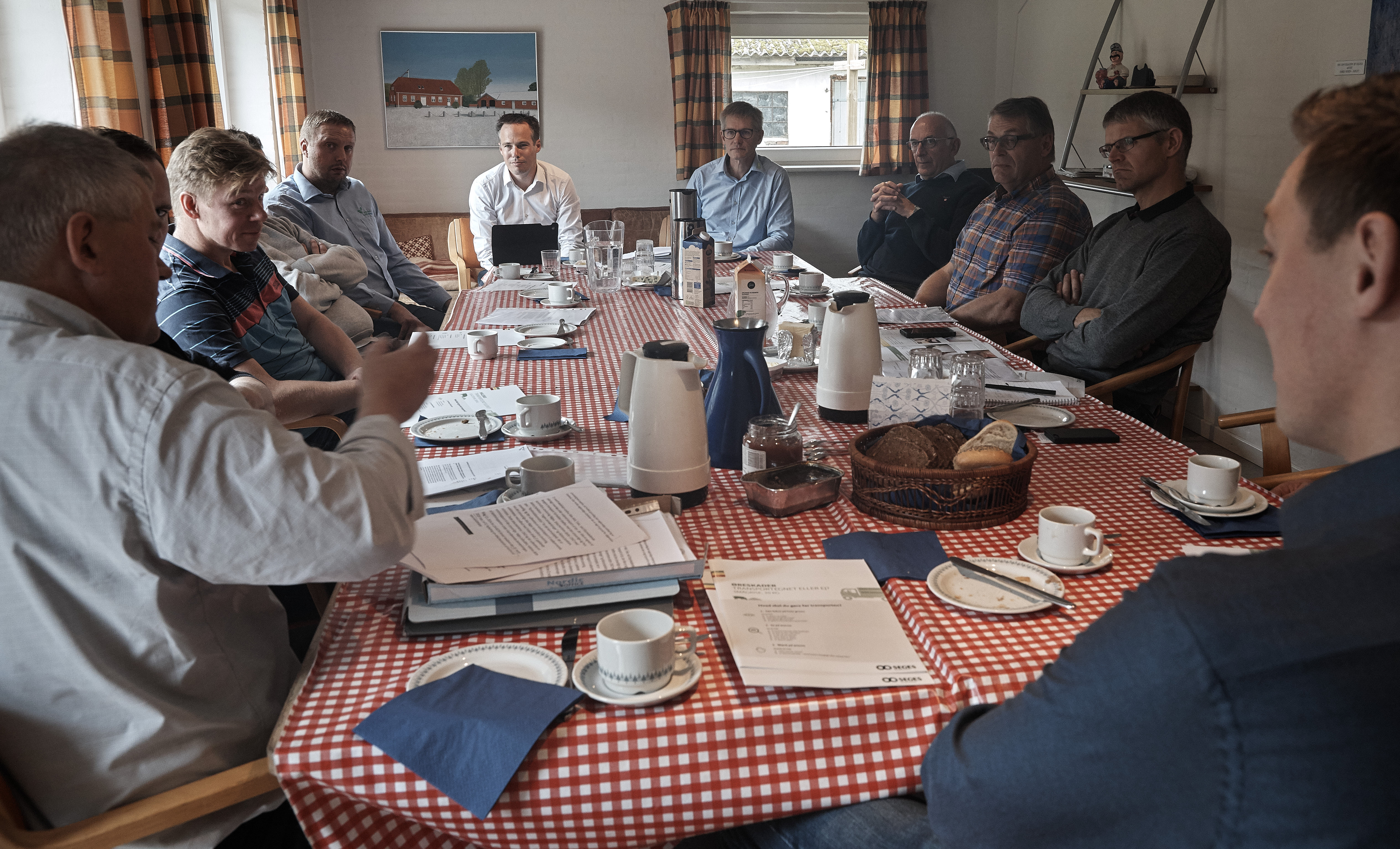 Kontrollen af eksportgrise har taget overhånd